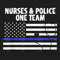 Thin Blue Line Nurse Shirt Police Cop Nurses Hero Classic T-shirt | Artistshot