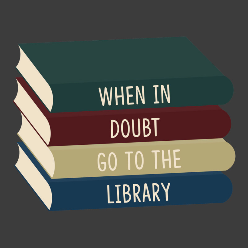 When In Doubt Go To The Library 11 Men's Polo Shirt by makuosymelah | Artistshot