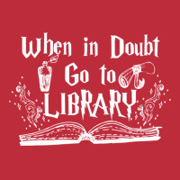 When In Doubt Go To The Library 5 Pocket T-shirt | Artistshot