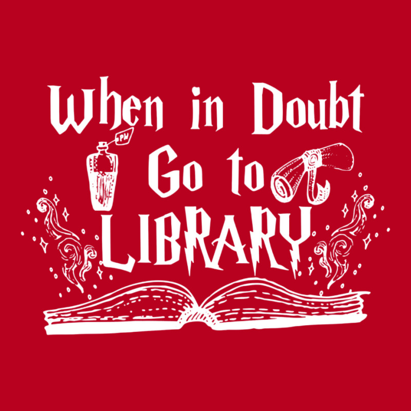 When In Doubt Go To The Library 5 Classic T-shirt by zdinianahilv | Artistshot