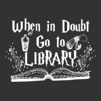 When In Doubt Go To The Library 5 Vintage Hoodie | Artistshot