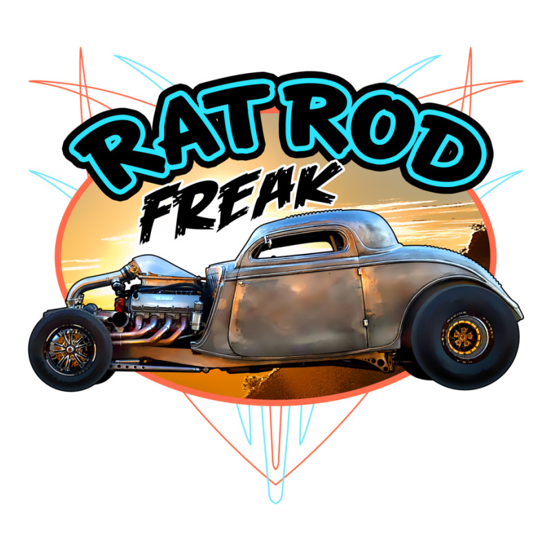 Rat Rod Freak V-neck Tee | Artistshot