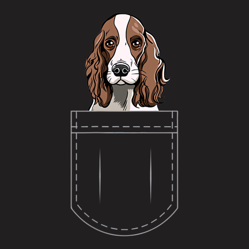 English Springer Spaniel In The Pocket Shirt Men W T-shirt | Artistshot