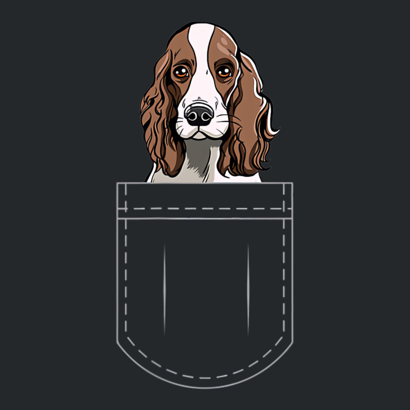 English Springer Spaniel In The Pocket Shirt Men W Crewneck Sweatshirt | Artistshot