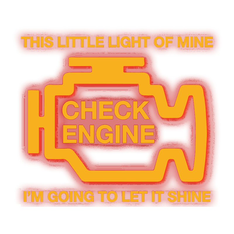 This Little Light Of Mine Check Engine Light Mecha Youth Sweatshirt by ewubea | Artistshot