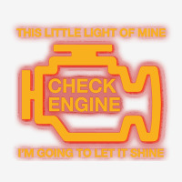 This Little Light Of Mine Check Engine Light Mecha Youth 3/4 Sleeve | Artistshot