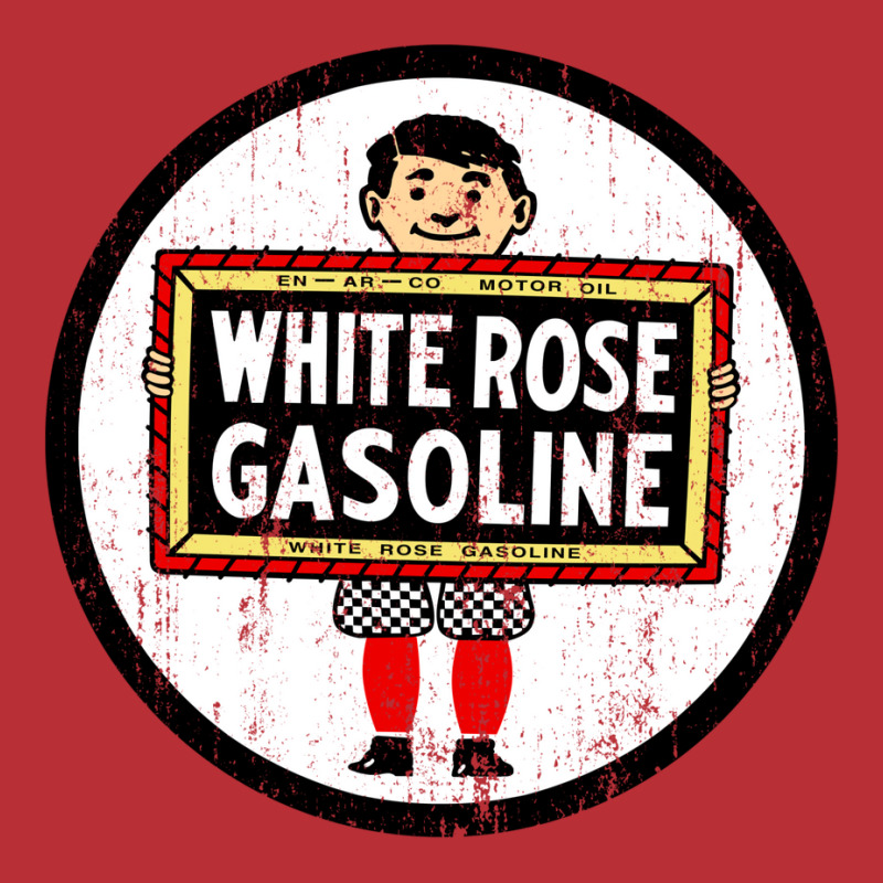 White Rose Gasoline T-shirt | Artistshot