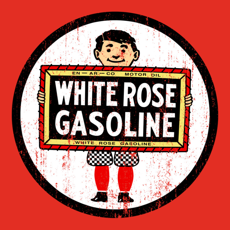 White Rose Gasoline Graphic T-shirt | Artistshot