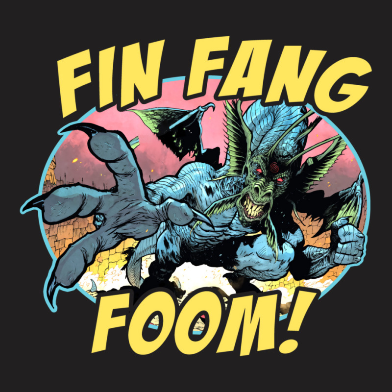 Fin Fang Foom (for Black Shirts) T-Shirt by elmirnaswaa | Artistshot