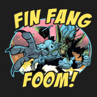 Fin Fang Foom (for Black Shirts) Classic T-shirt | Artistshot