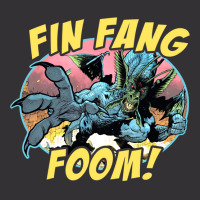 Fin Fang Foom (for Black Shirts) Vintage Hoodie And Short Set | Artistshot