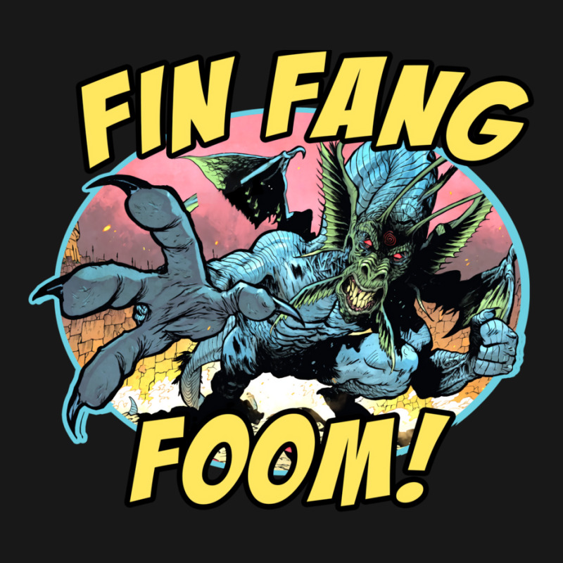 Fin Fang Foom (for Light Shirts) Flannel Shirt by elmirnaswaa | Artistshot