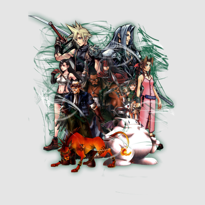 Final Fantasy Vii   Collage Exclusive T-shirt by elmirnaswaa | Artistshot