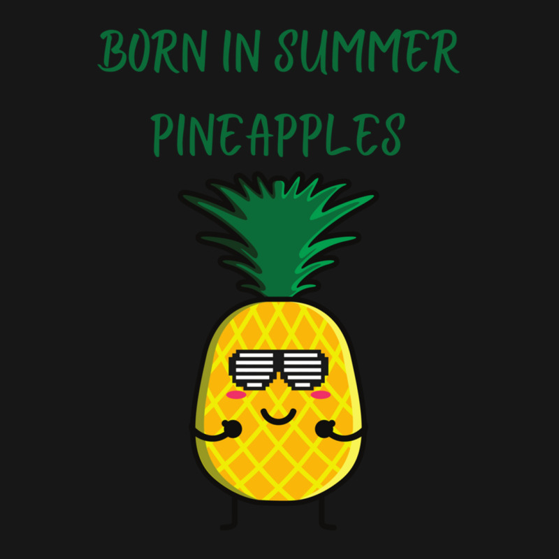 Born In Summer Pineapples Medium-length Apron | Artistshot