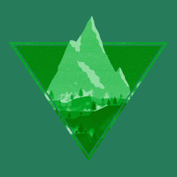 Green Aesthetic Mountain T-shirt | Artistshot