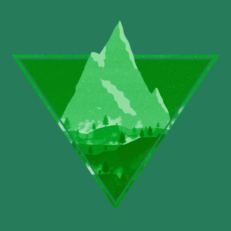 Green Aesthetic Mountain T-shirt | Artistshot