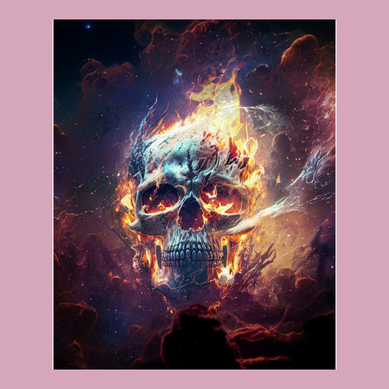 Fire Skull Classic T-shirt by elmirnaswaa | Artistshot