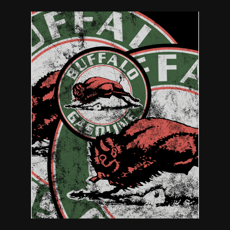 Buffalo Gasoline 2 Metal Print Square | Artistshot