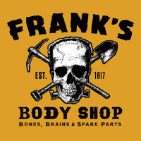 Frank's Body Shop (dark Print) T-shirt | Artistshot