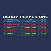 Ready Player One Scoreboard Text T Shirt Ladies Denim Jacket | Artistshot