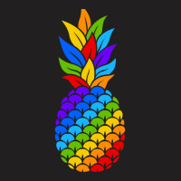 Cute Colorful Pineapple Cartoon Fruit T-shirt | Artistshot