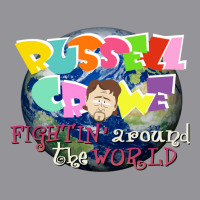 Russel Crowe Fightin' Around The World (south Park Men's 3/4 Sleeve Pajama Set | Artistshot