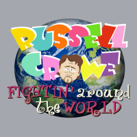 Russel Crowe Fightin' Around The World (south Park Long Sleeve Shirts | Artistshot