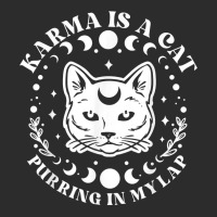 Karma Is A Cat Purring In My Lap Celestial T Shirt Exclusive T-shirt | Artistshot