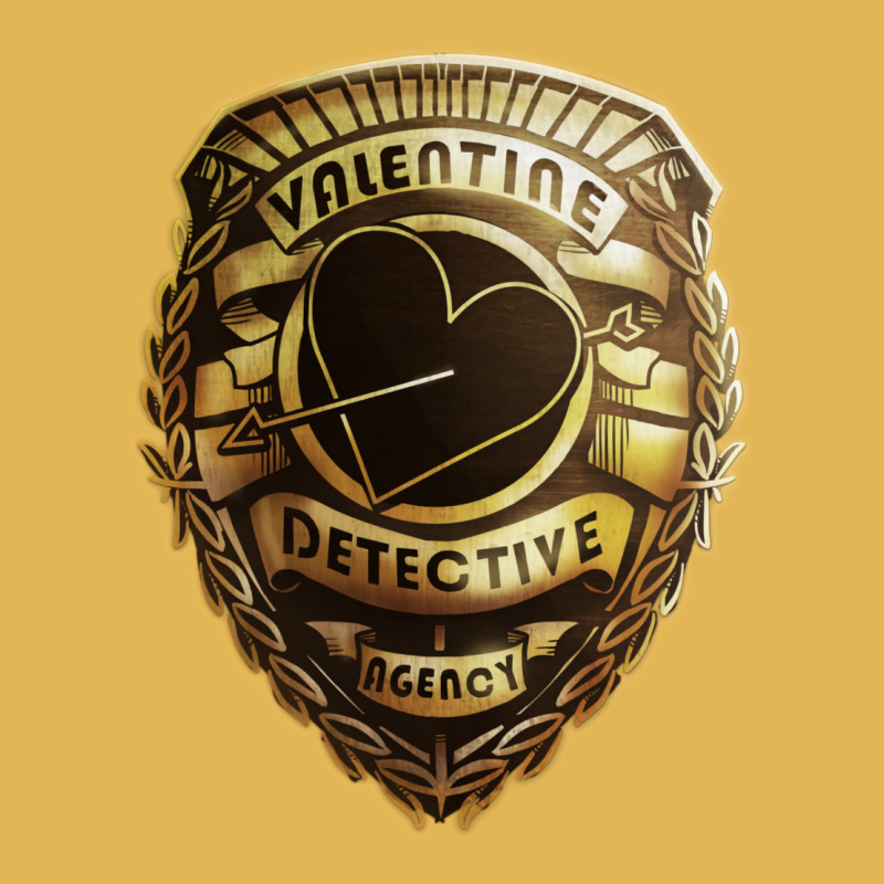 Valentine Detective Agency Gold Vintage Hoodie And Short Set by imnidadianis2 | Artistshot