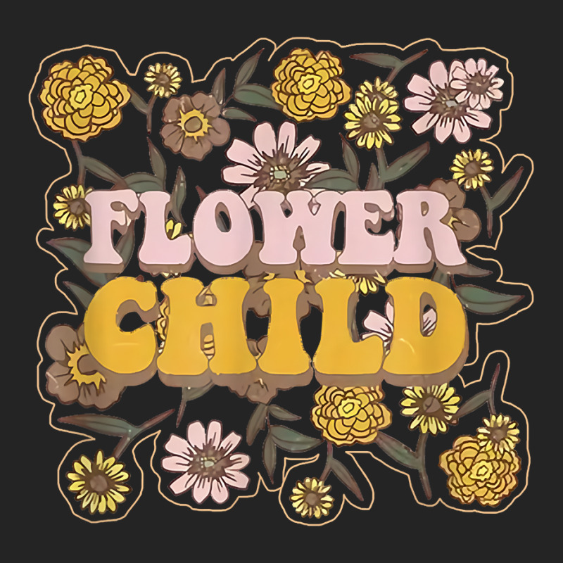 Stay Wild Flower Child Hippie Daisy Wiccan Science 3/4 Sleeve Shirt | Artistshot