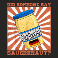 Sauerkraut Bio Gärtofp Sauerkohl Germany T Shirt Ladies Fitted T-shirt | Artistshot