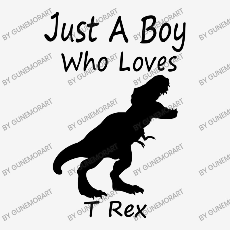 New Just A Boy Who Loves T Rex Silhouette Design Toddler Hoodie | Artistshot