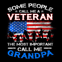 Proud Army Veteran Grandpa Fathers Day Shirt Gifts Pocket T-shirt | Artistshot