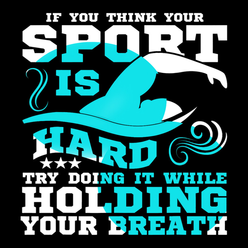 If You Think Your Sport Is Hard Holding Your Breat Pocket T-shirt | Artistshot