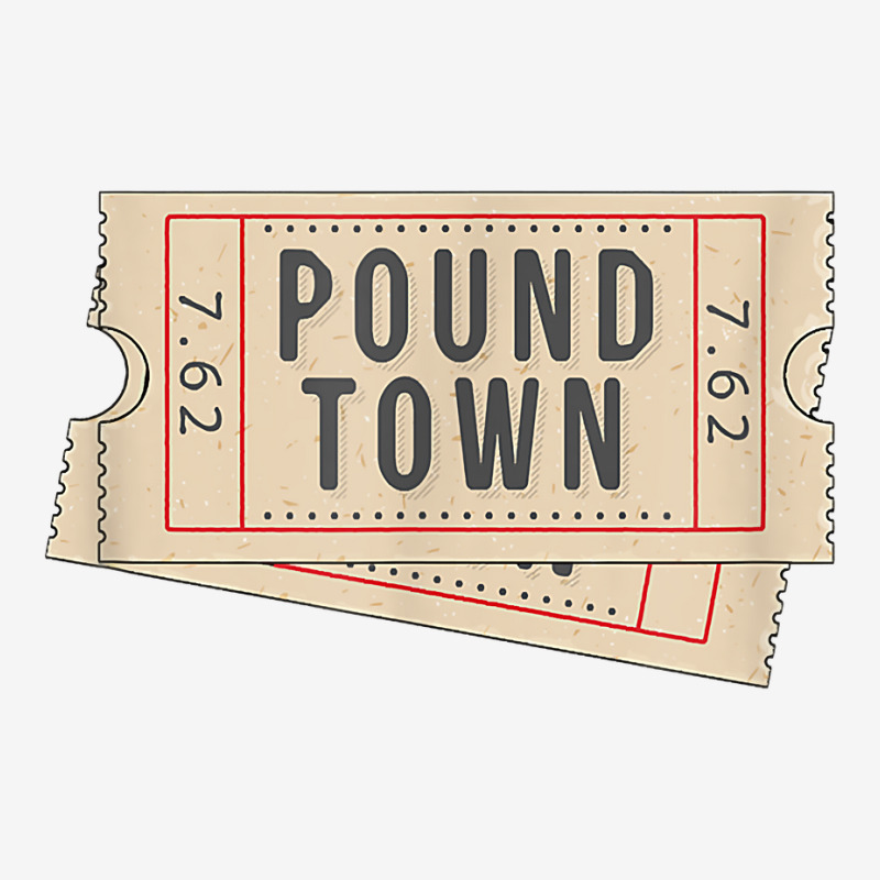 Ticket To Pound Town 7.62 Caliber Morale Tactical Baby Bibs by sudhirka | Artistshot