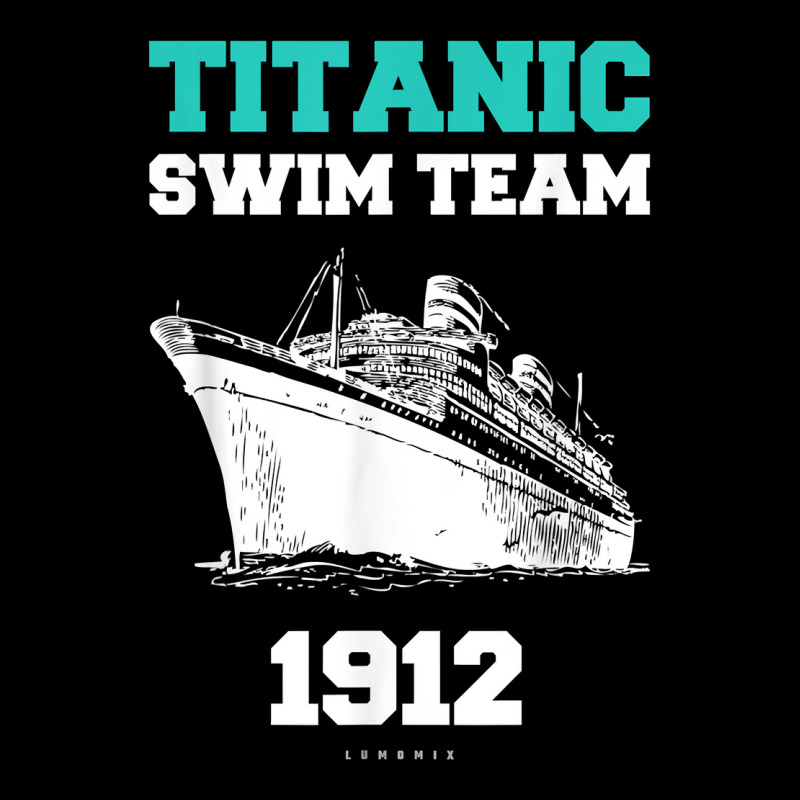 Titanic 1912 Swim Team, Funny Retro Cruise T Shirt Adjustable Cap | Artistshot