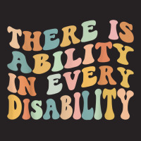 There Is Ability In Every Disability Awareness Spe Vintage Cap | Artistshot