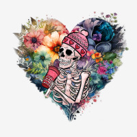 Valentines Day Vintage Flowers Heart Skeleton T Sh Toddler Hoodie | Artistshot