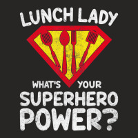 Superhero Lunch Lady Back To School Novelty T Shir Ladies Fitted T-shirt | Artistshot