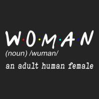 Funny Woman Definition Noun An Adult Human Female 3/4 Sleeve Shirt | Artistshot