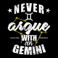 Zodiac Sign Never Argue With A Gemini Premium T Sh Adjustable Cap | Artistshot