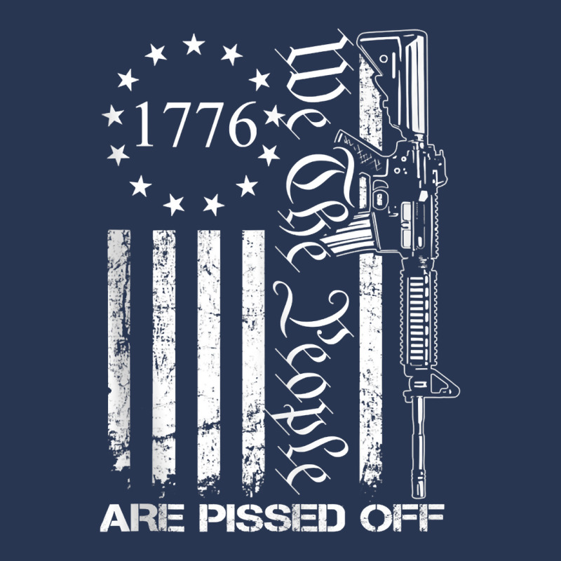 We The People Are Pissed Off   Ar15 Pro Gun Rights Men Denim Jacket | Artistshot