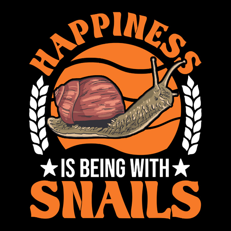 Limited Edition Happiness Is Being With Snails Sna Women's V-Neck T-Shirt by rebeccacameron | Artistshot