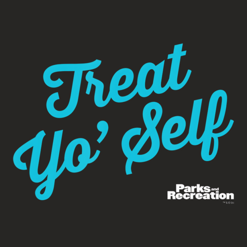 Parks And Recreation Treat Yo' Self T Shirt Ladies Fitted T-Shirt by bonne | Artistshot