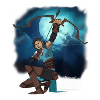 The Legend Of Vox Machina Vex With Bow And Arrow T Baby Tee | Artistshot