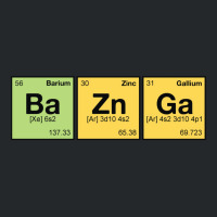 Ba Zn Ga!   Periodic Elements Scramble 1 Crewneck Sweatshirt | Artistshot