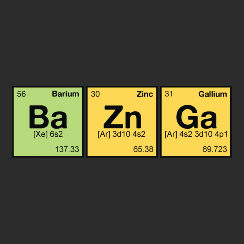 Ba Zn Ga!   Periodic Elements Scramble 1 Exclusive T-shirt by venooskafilav | Artistshot