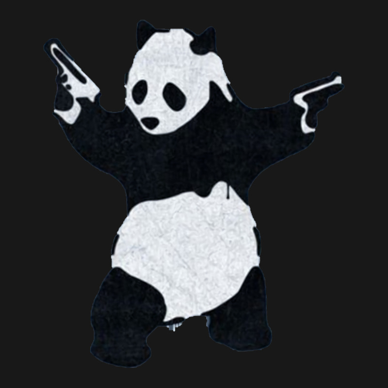 Banksy Panda With Guns Flannel Shirt by venooskafilav | Artistshot