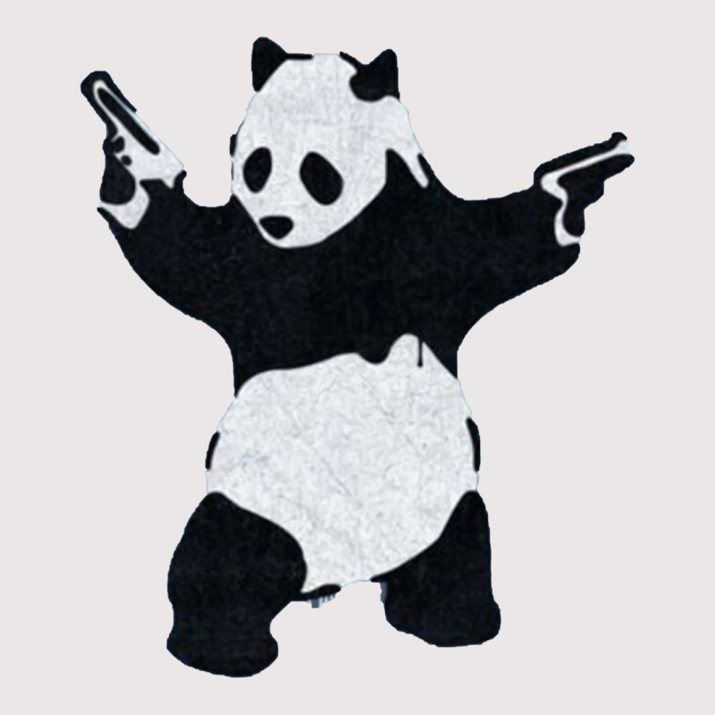 Banksy Panda With Guns Pocket T-Shirt by venooskafilav | Artistshot