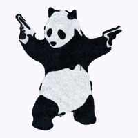 Banksy Panda With Guns Tank Top | Artistshot